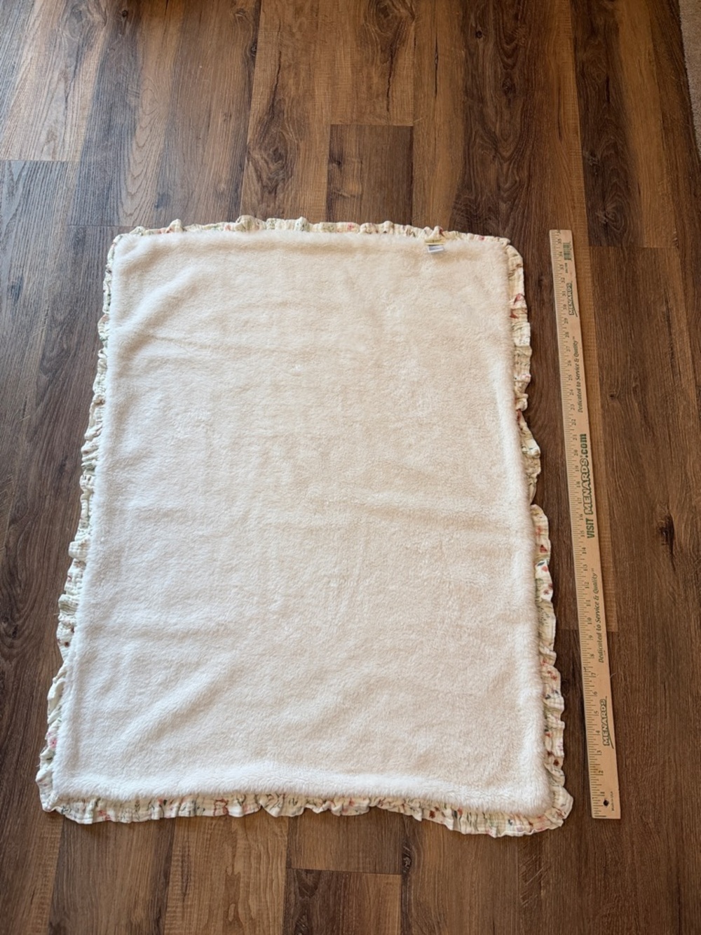 Elegant Baby Floral Owl & Friends Baby Blanket - Picture 3 of 6